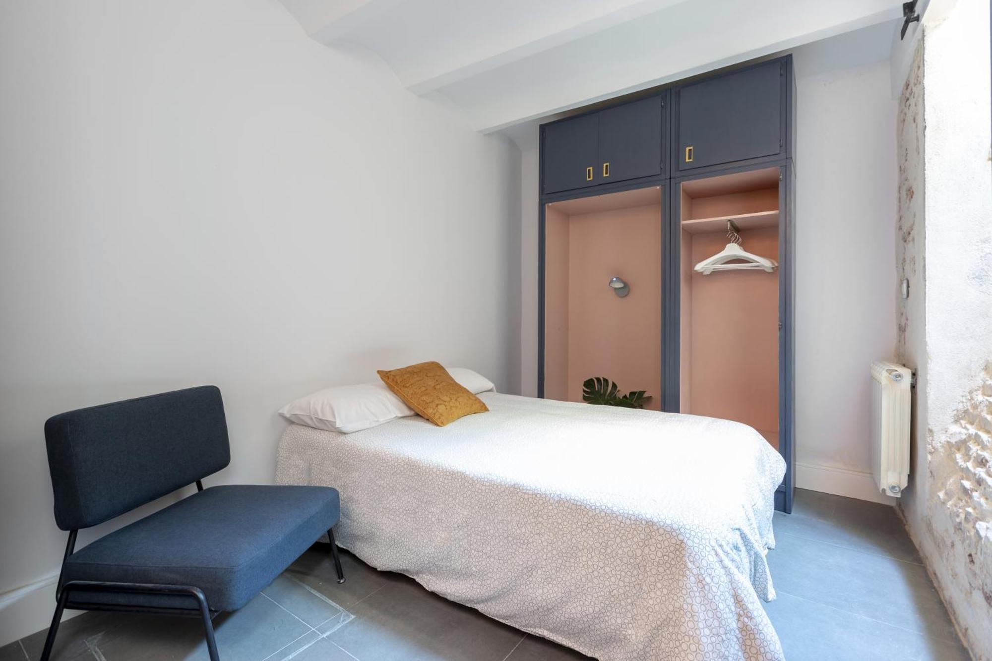 Apt Centrico Y Tranquilo De 2 Hab Madrid Exteriör bild