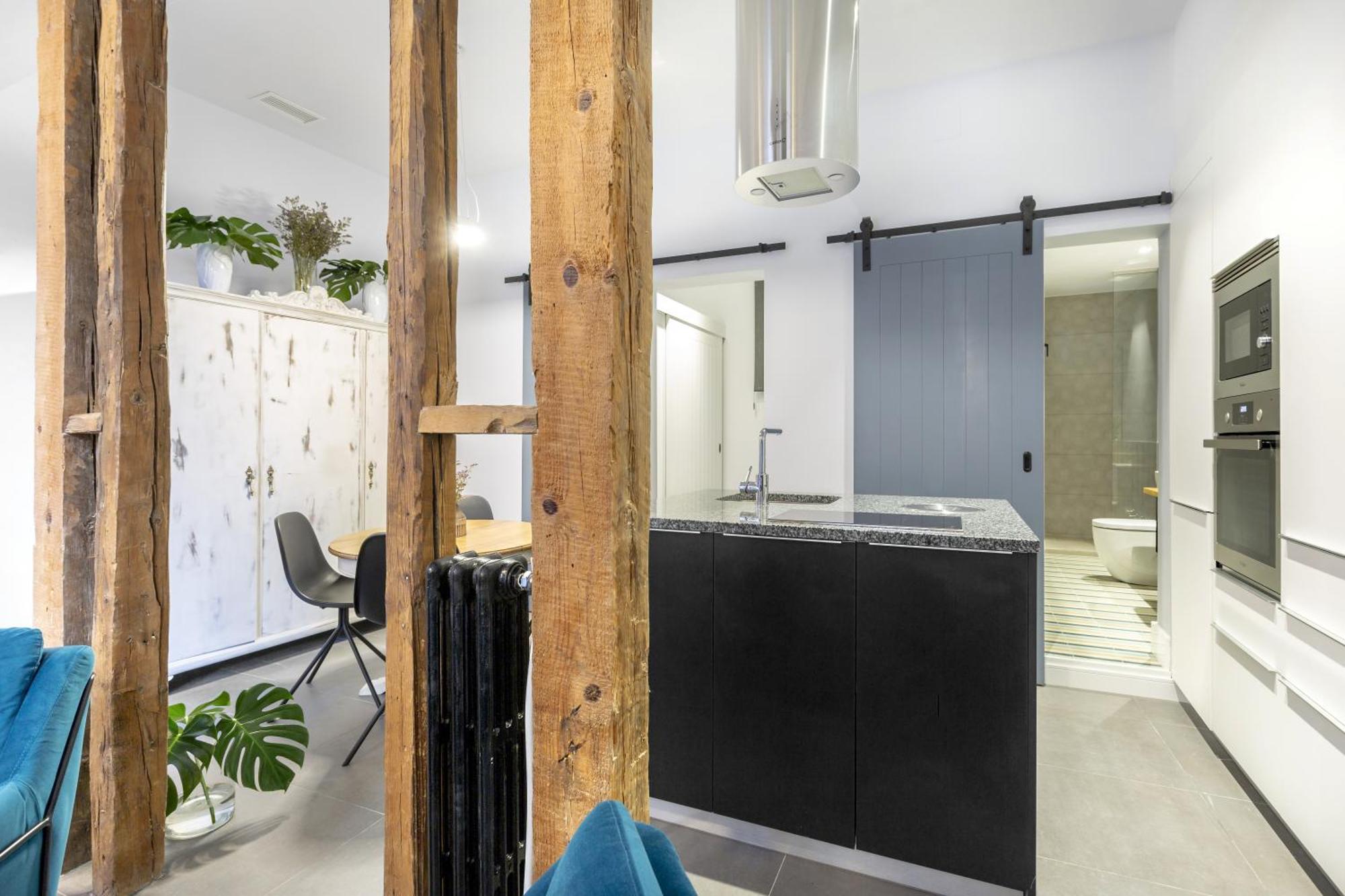 Apt Centrico Y Tranquilo De 2 Hab Madrid Exteriör bild