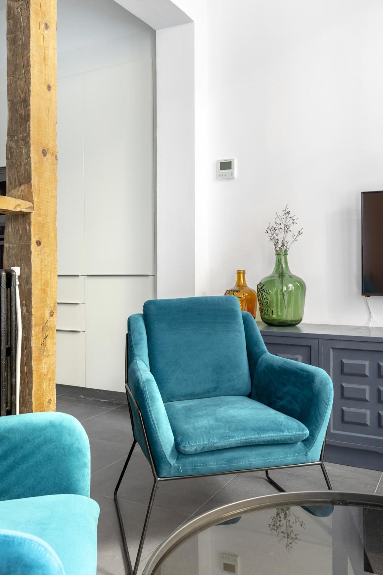 Apt Centrico Y Tranquilo De 2 Hab Madrid Exteriör bild