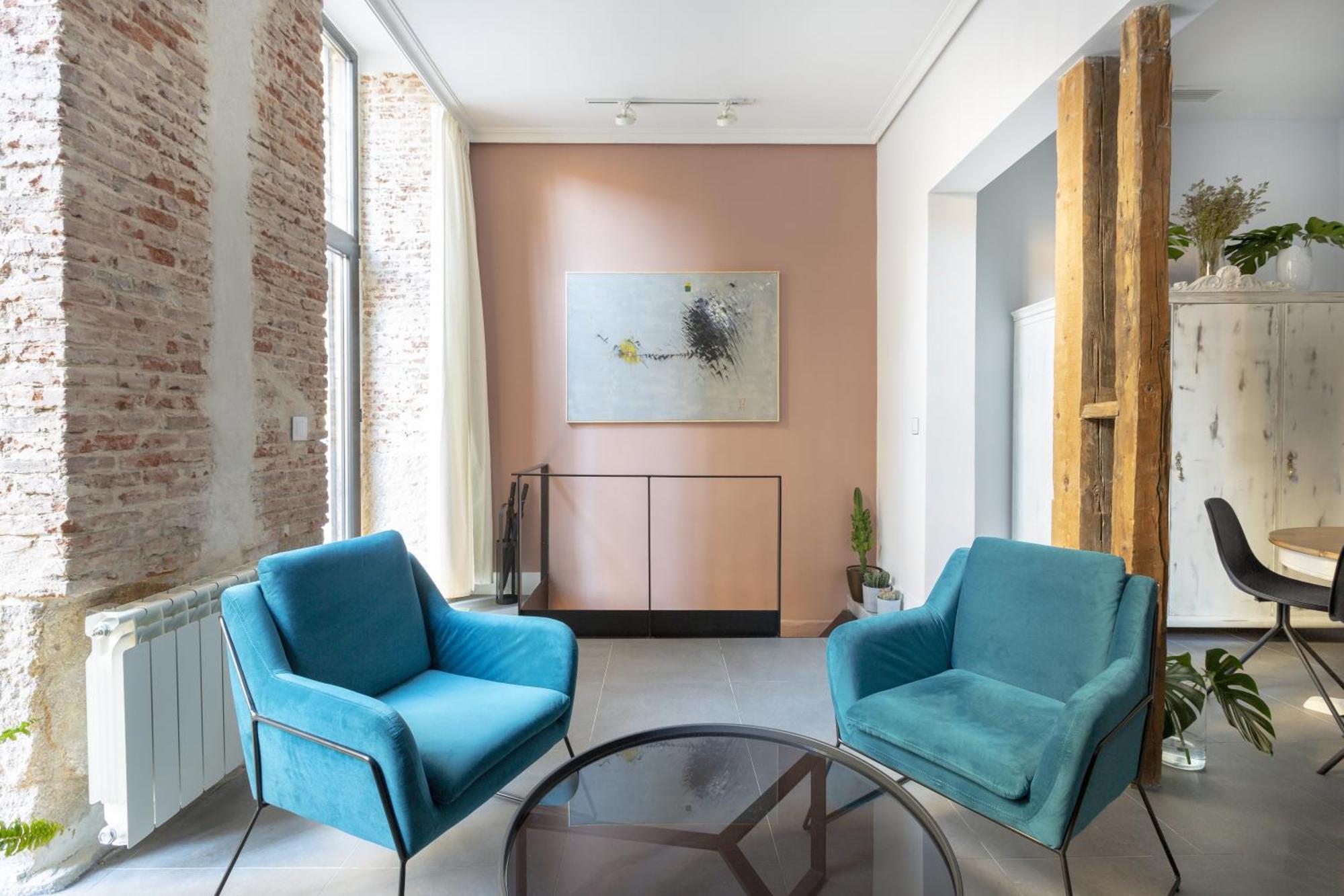Apt Centrico Y Tranquilo De 2 Hab Madrid Exteriör bild